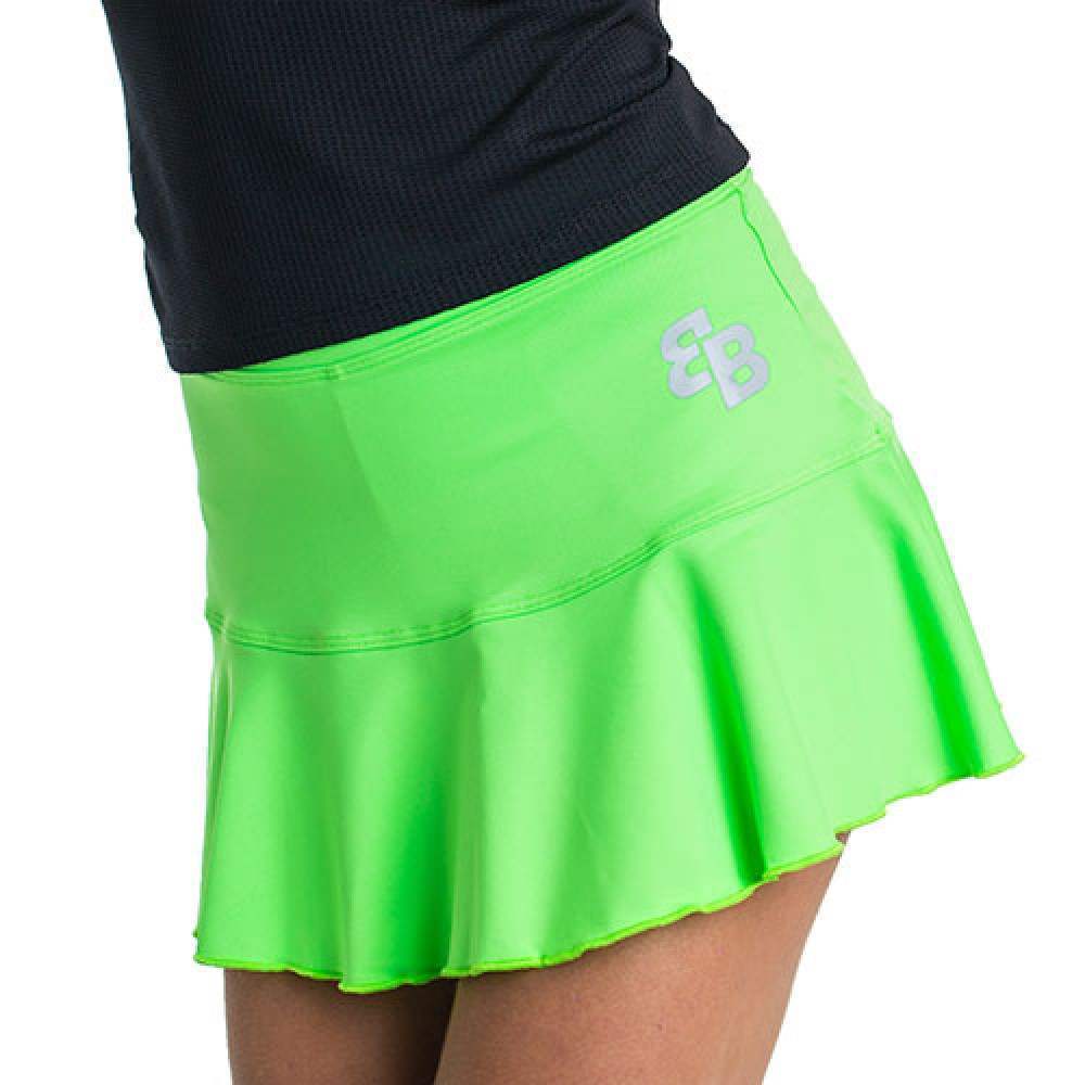 Falda BB Basica Lima Verde Fluor - Barata Oferta Outlet