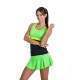 Falda BB Basica Lima Verde Fluor - Barata Oferta Outlet