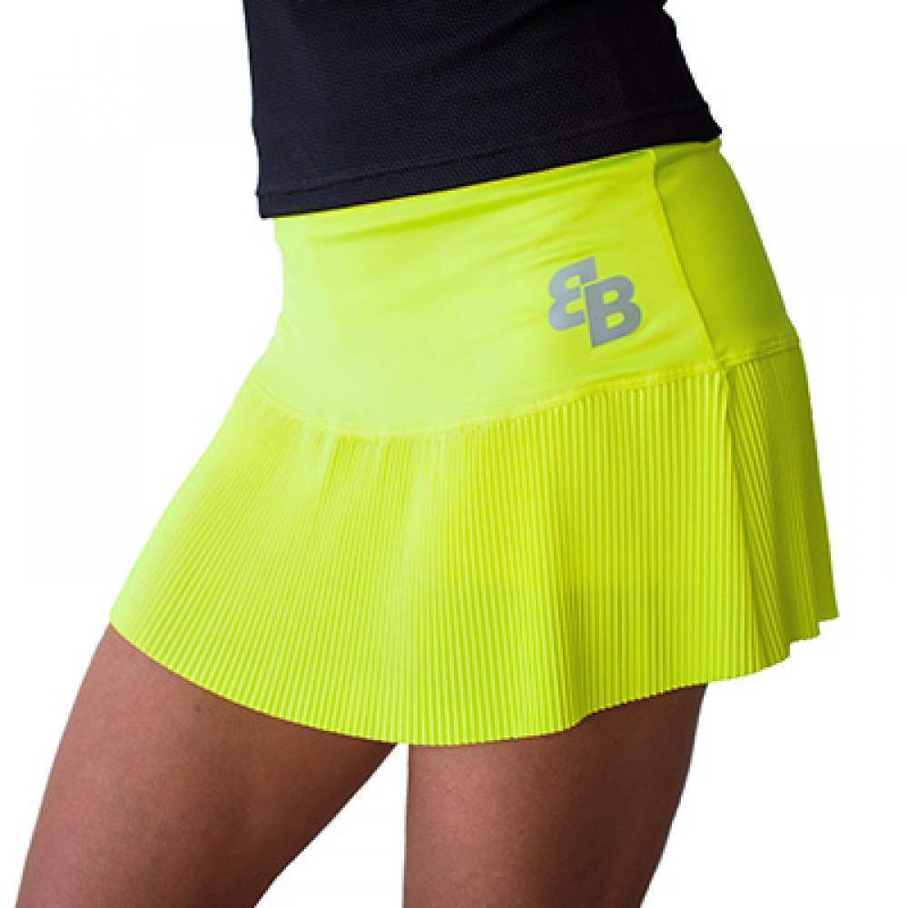 Falda BB Wimbledon Amarillo Fluor - Barata Oferta Outlet