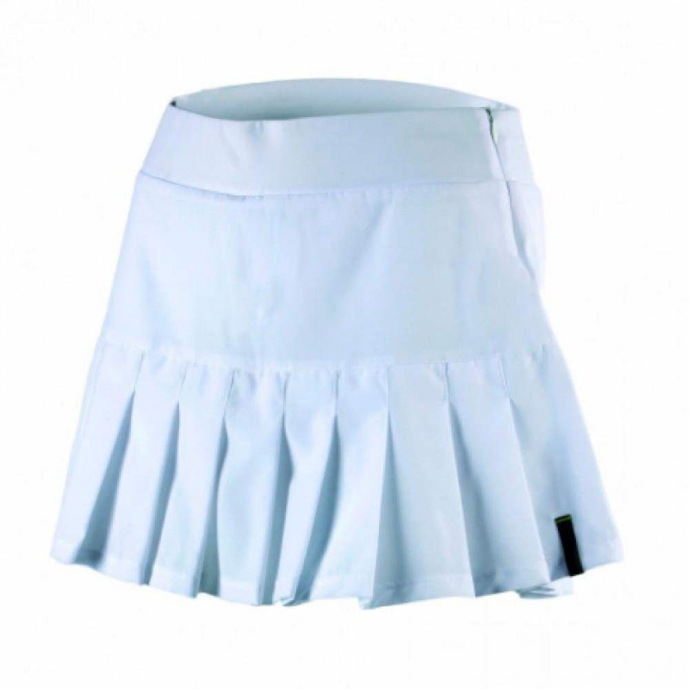 Falda Bullpadel Bonella Blanco - Barata Oferta Outlet