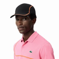 Gorra Lacoste Color Block Negro