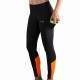 Leggings Endless Lift Preto Laranja