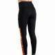 Leggings Endless Syncro Preto Laranja