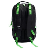 Lok Maxx Backpack Black Dark Gray Lime