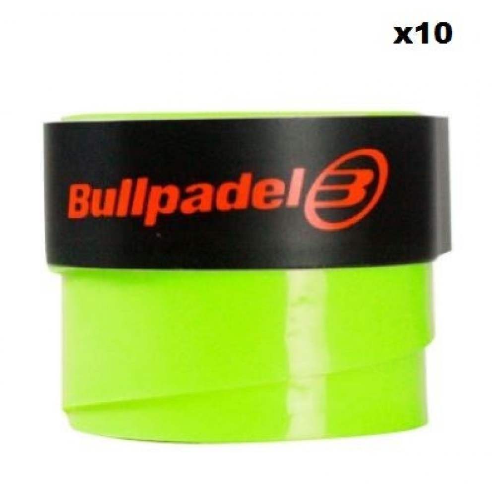 Overgrips Bullpadel Amarillo Azufre Liso 10 Unidades - Barata Oferta Outlet