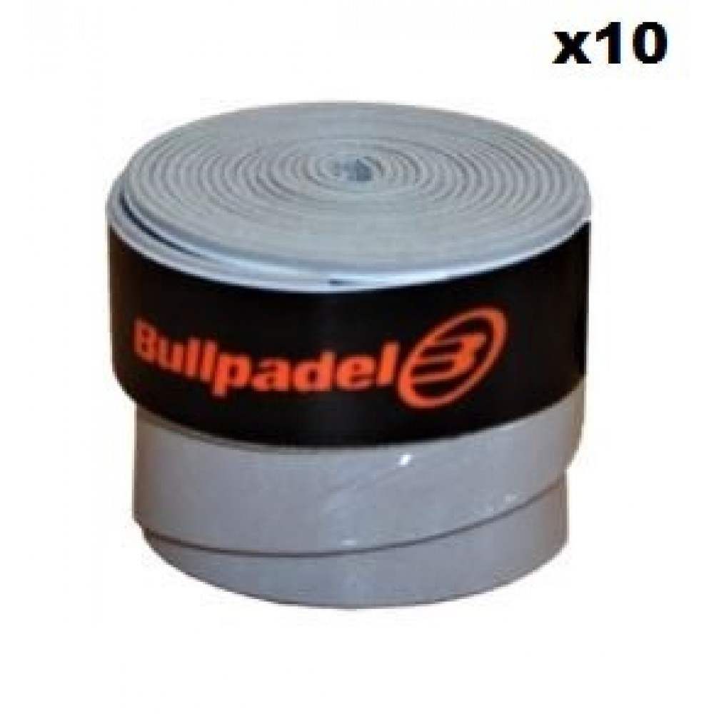 Overgrips Bullpadel Branco Liso 10 Unidades