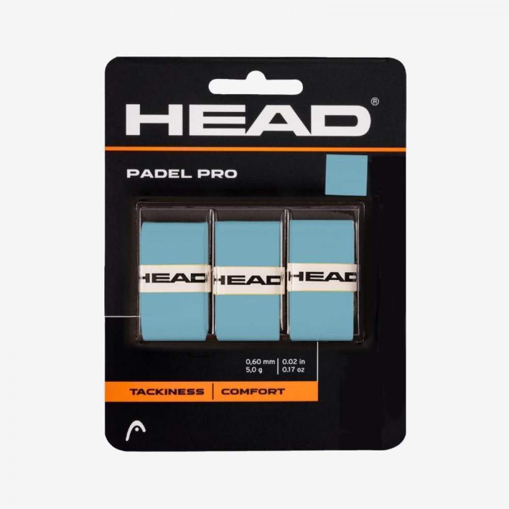 Overgrips Head Padel Pro Azul 3 Unidades - Barata Oferta Outlet