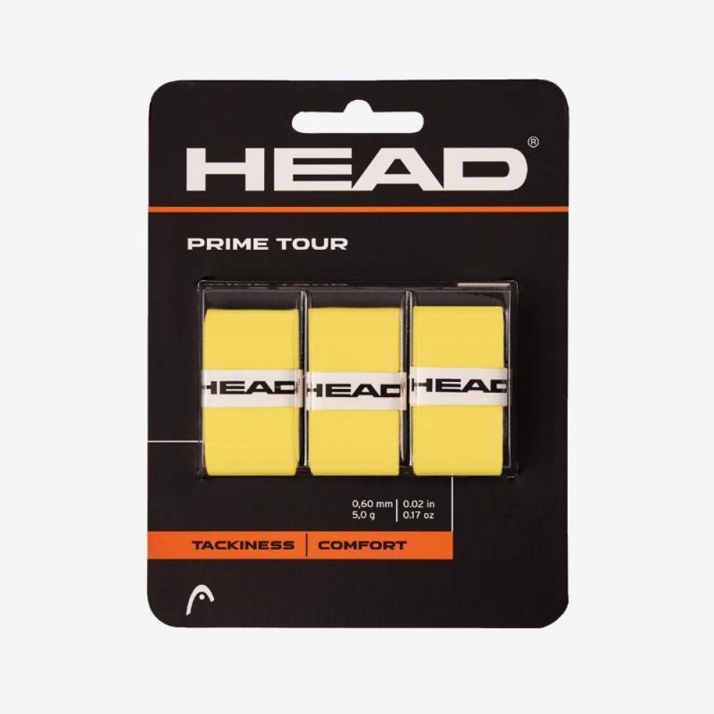 Overgrips Head Prime Tour Amarillo 3 Unidades - Barata Oferta Outlet