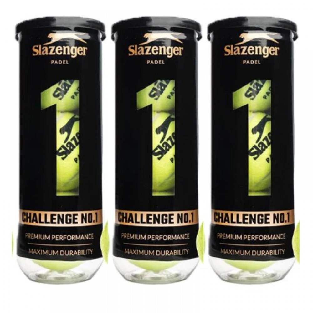 Pacchetto delle 3 Botes de Pelotas Slazenger Challenge 1