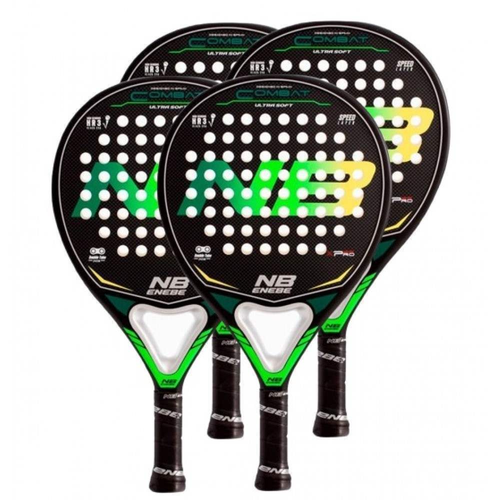 Pack Enebe Combat Green Yellow Paddle x4