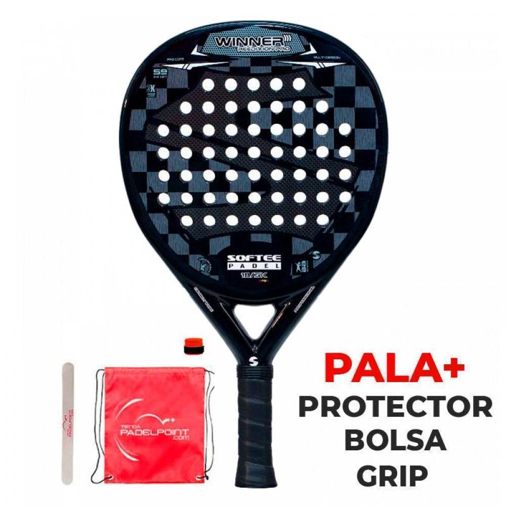 Pala Softee Winner Pro Black - Barata Oferta Outlet