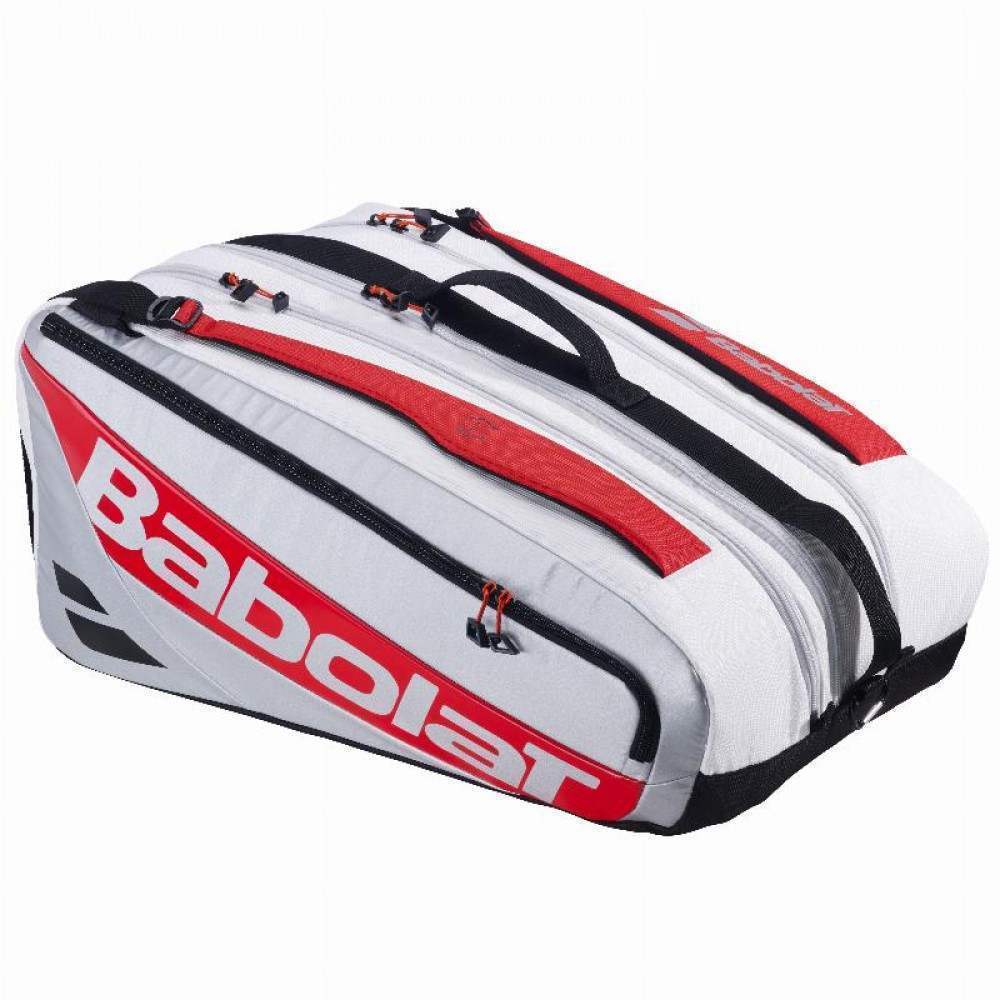 Babolat Juan Lebron RH Pro Branco Vermelho Raquete De Padel Bag