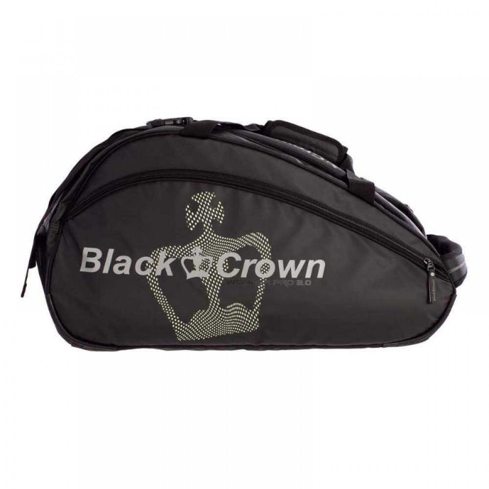 Black Crown Wonder Pro 2.0 Preto Fluor Amarelo Padel Bag