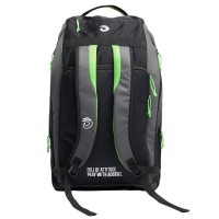 Lok Maxx Black Dark Gray Lime Padel Bag