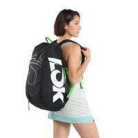 Lok One Sac de Padel Noir Gris Fonce Citron Vert