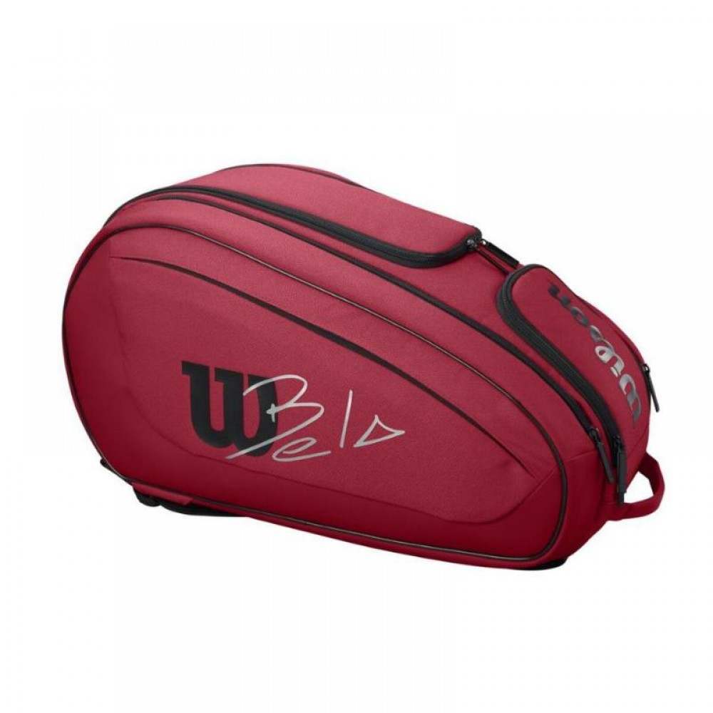 Paletero Wilson Bela Super Tour Padel Rojo - Barata Oferta Outlet