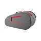 Wilson Team Racket Bag cinza vermelho