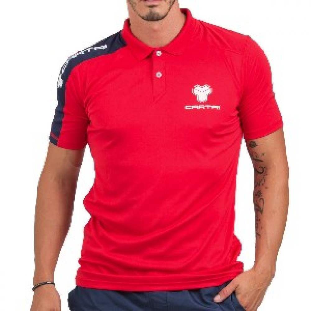 Polo Cartri Academy Rojo Marino Junior - Barata Oferta Outlet