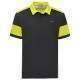 Polo Head Ace Negro Amarillo - Barata Oferta Outlet