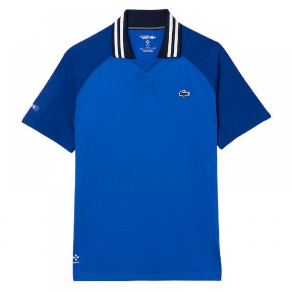 Polo Lacoste Daniil Medvedev Azul