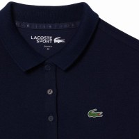 Lacoste Pique Navy Blue Women''s Polo