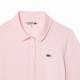 Polo Lacoste Pique Rosa Feminino