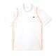 Lacoste Recycled Polyester Polo Shirt White Orange