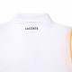 Lacoste Recycled Polyester Polo Shirt White Orange