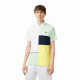 Lacoste Regular Fit Recycled Polo Shirt White Green