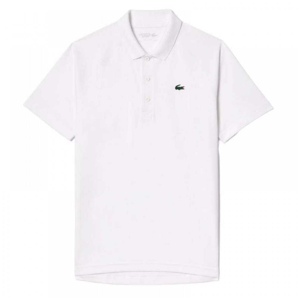 Lacoste Sport Polo Blanco Grun