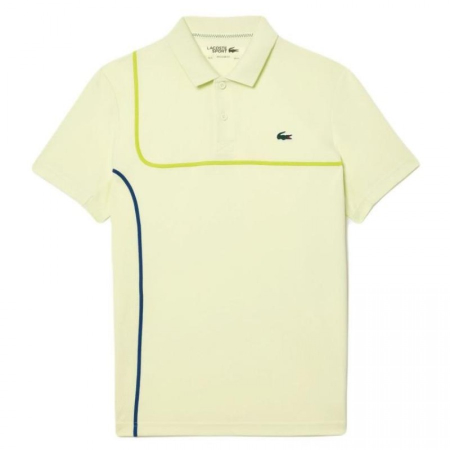 Polo Lacoste Sport Pique Amarillo