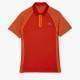 Lacoste Ultra Dry Camisa Polo Laranja Vermelha