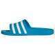 Adidas Adilette Aqua Blue White Sandal