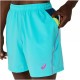 Pantaloncini Asics Padel Court 7IN Azul Aqua