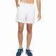 Shorts Asics Tennis 7In Branco Vermelho Brilhante