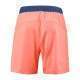 Short Babolat Play Naranja Azul Oscuro