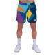 Badu Twiggy 7 polegadas azul escuro mix shorts bidi