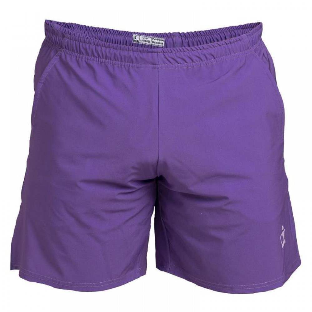 Short Black Crown Boston Morado - Barata Oferta Outlet