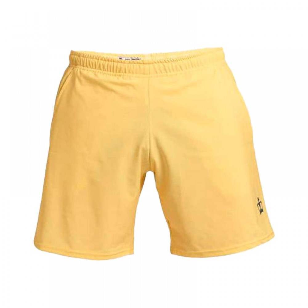 Short Black Crown Oulu Amarillo - Barata Oferta Outlet