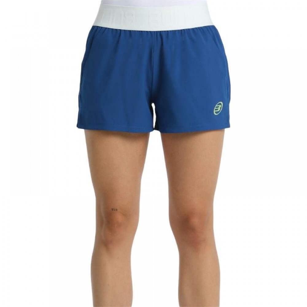 Bullpadel Bea Gonzalez Berbi Azul Escuro Shorts Femininos