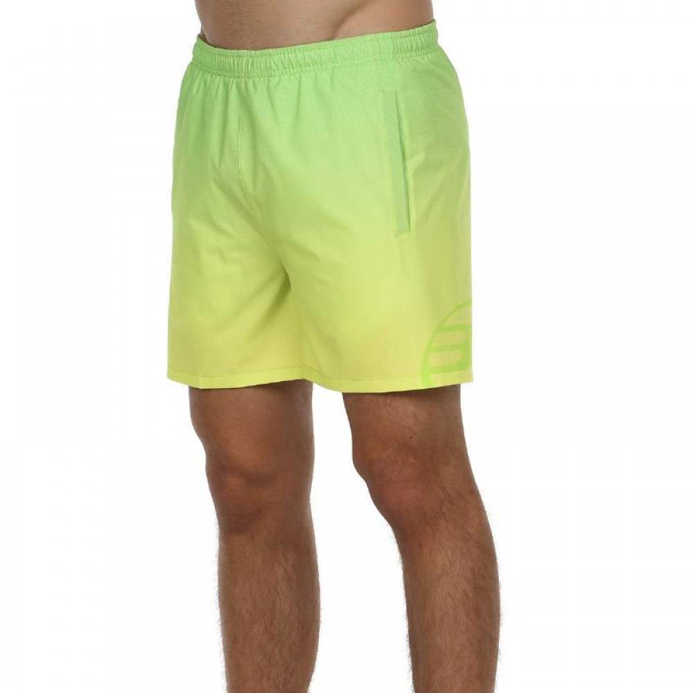 Short Bullpadel Morin Amarillo Limon Fluor - Barata Oferta Outlet