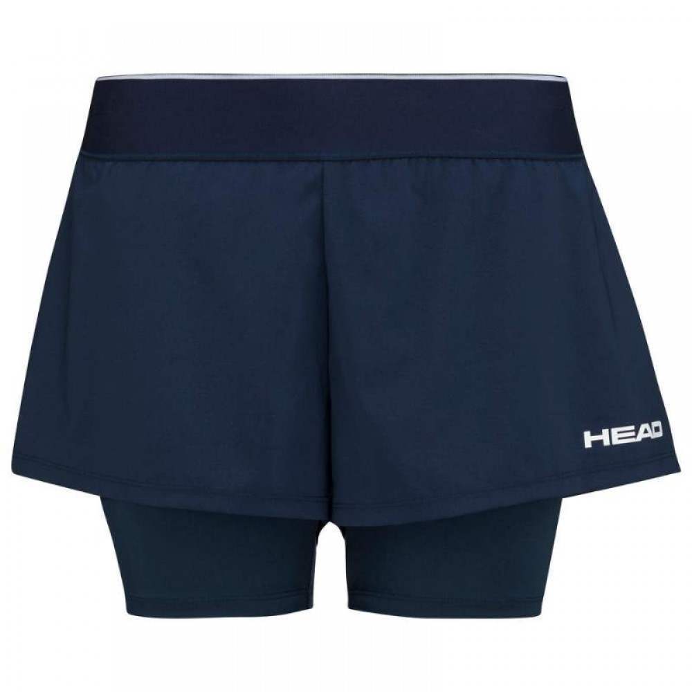 Short Head Dynamic Azul Oscuro Mujer - Barata Oferta Outlet