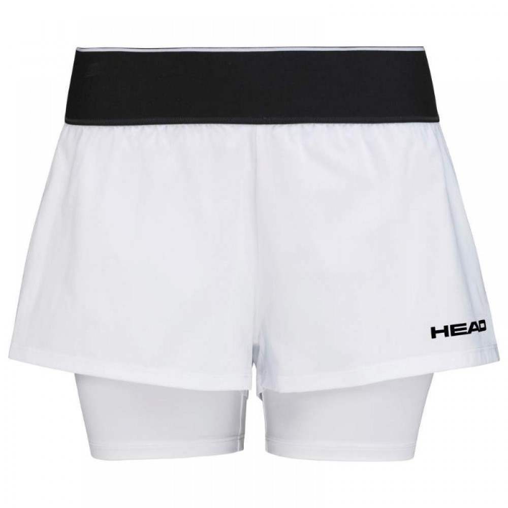 Short Head Dynamic Blanco Mujer - Barata Oferta Outlet