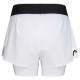 Short Head Dynamic Blanco Mujer - Barata Oferta Outlet