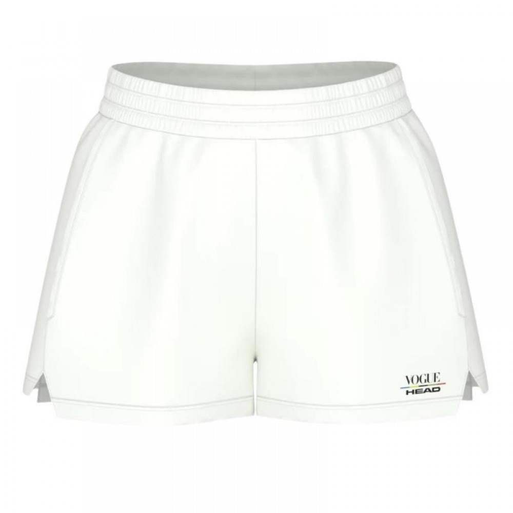 Vogue White Head Shorts Women