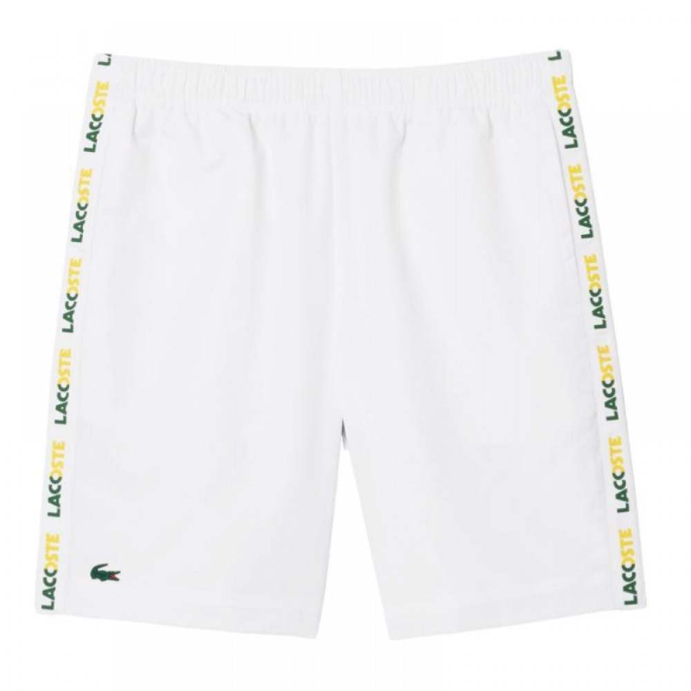 Short Lacoste Sportsuit Blanco Verde