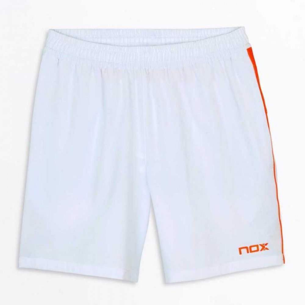 Nox Team Shorts Branco Laranja