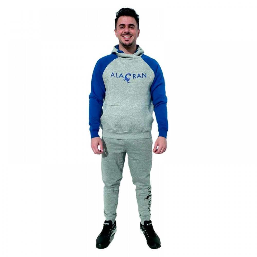 Sudadera Alacran Elite Gris Royal - Barata Oferta Outlet