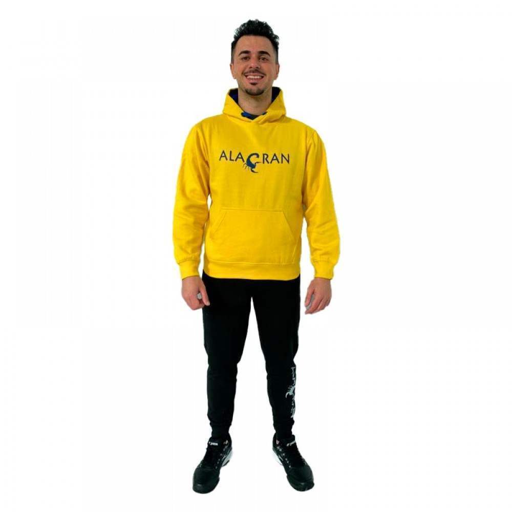 Sudadera Alacran Team Amarillo Royal Fluor - Barata Oferta Outlet