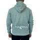 Sudadera Alacran Team Gris Amarillo Fluor - Barata Oferta Outlet